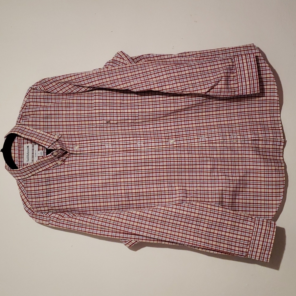 Saddlebred Classic Fit XL Mens button up dress shirt